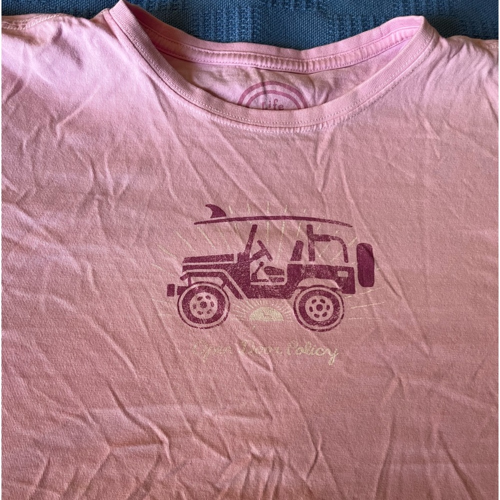 Life is Good Jeep Tee
